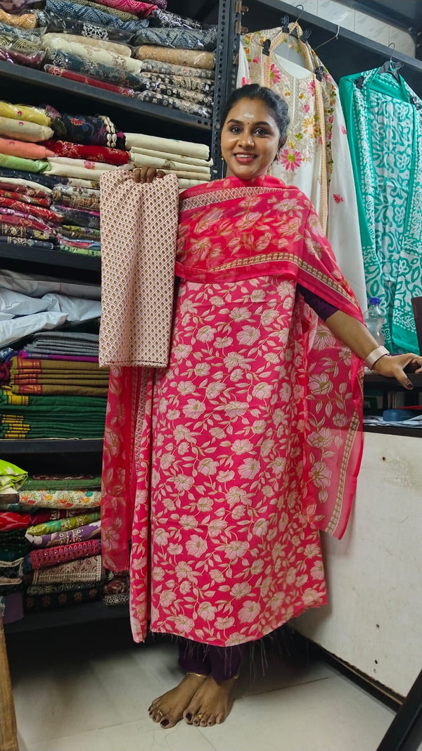 SALWAR MATERIALS - FACTORY SALE ORDER ONLY 15 WORKING DAYS TO DISPATCH