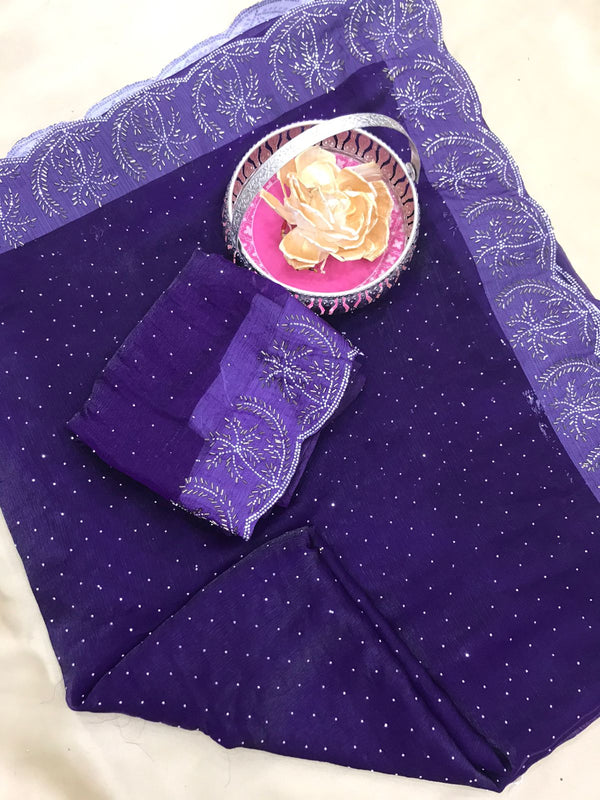 Gorgeous Designers Stone work Saree