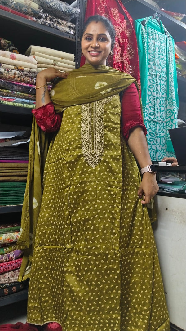 SALWAR MATERIALS - FACTORY SALE ORDER ONLY 15 WORKING DAYS TO DISPATCH