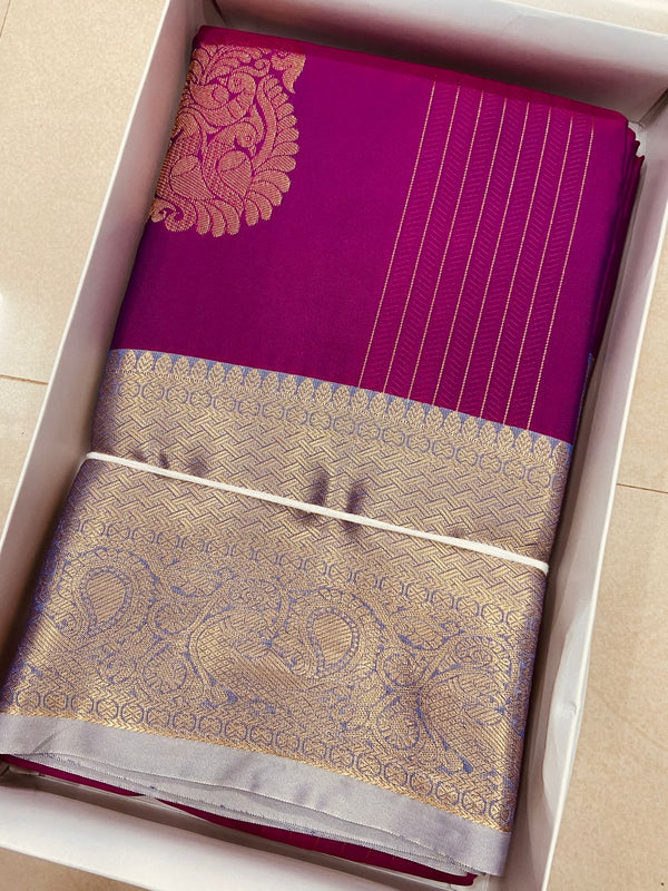 Beautiful Kanchi soft silk sarees
