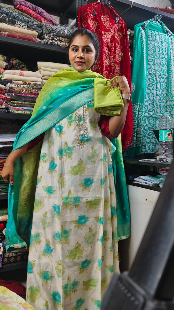 SALWAR MATERIALS - FACTORY SALE ORDER ONLY 15 WORKING DAYS TO DISPATCH