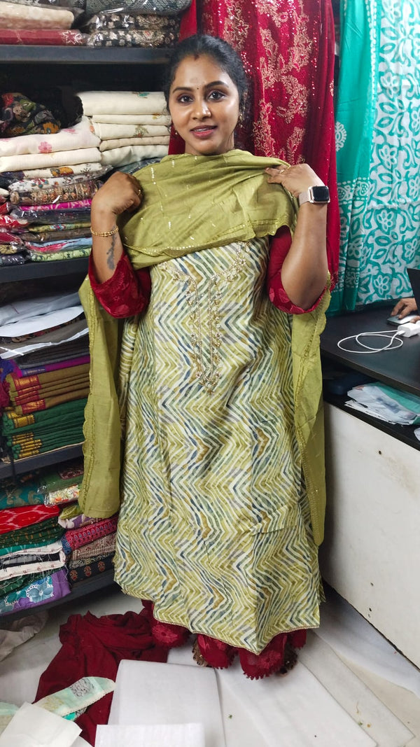 SALWAR MATERIALS - FACTORY SALE ORDER ONLY 15 WORKING DAYS TO DISPATCH
