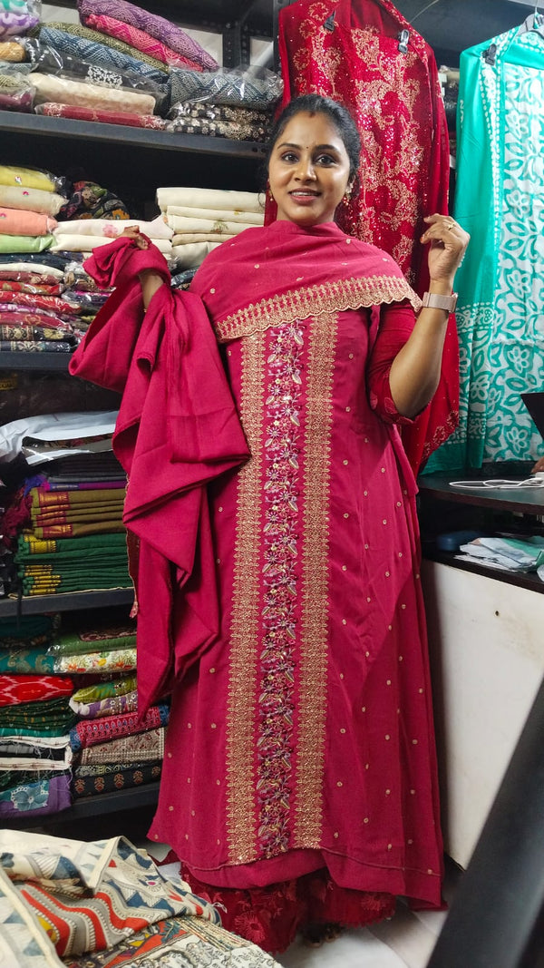 SALWAR MATERIALS - FACTORY SALE ORDER ONLY 15 WORKING DAYS TO DISPATCH