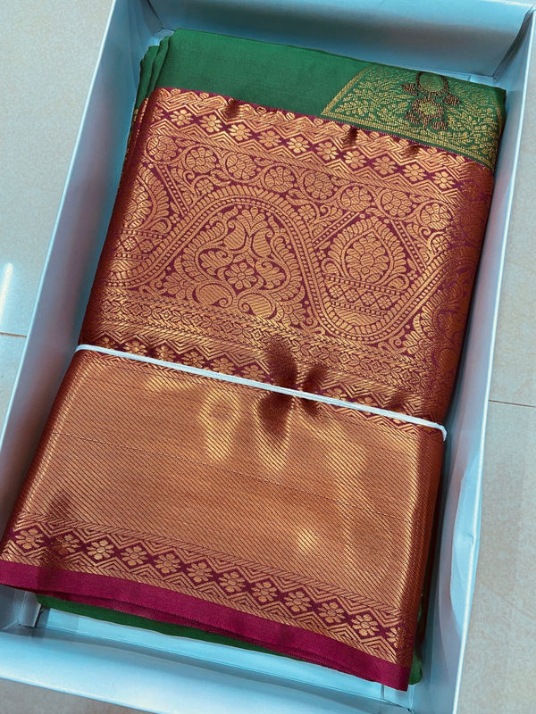 Beautiful Kanchi soft silk sarees