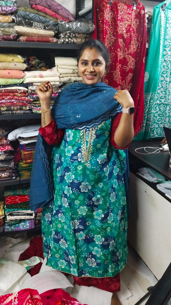 SALWAR MATERIALS - FACTORY SALE ORDER ONLY 15 WORKING DAYS TO DISPATCH