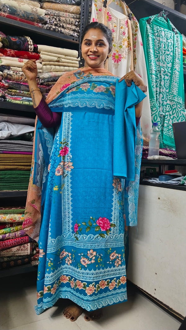 SALWAR MATERIALS - FACTORY SALE ORDER ONLY 15 WORKING DAYS TO DISPATCH