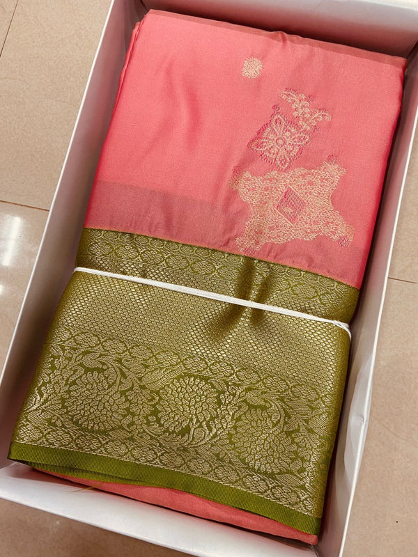 Beautiful Kanchi soft silk sarees