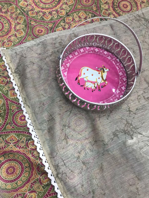 Amazing Kora With Cut Work Embroidery Sarees