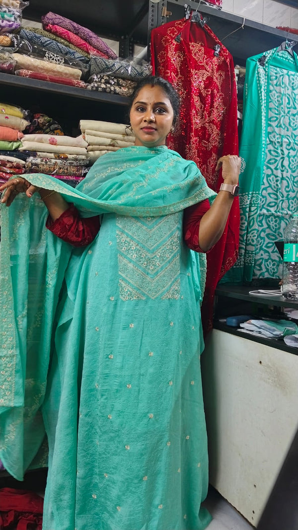 SALWAR MATERIALS - FACTORY SALE ORDER ONLY 15 WORKING DAYS TO DISPATCH